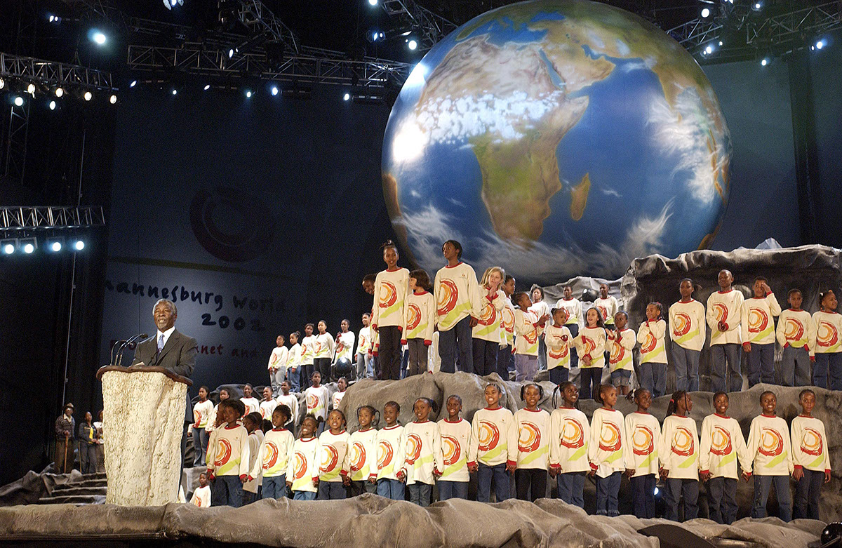 In Johannesburg, a shift in emphasis on sustainable development One